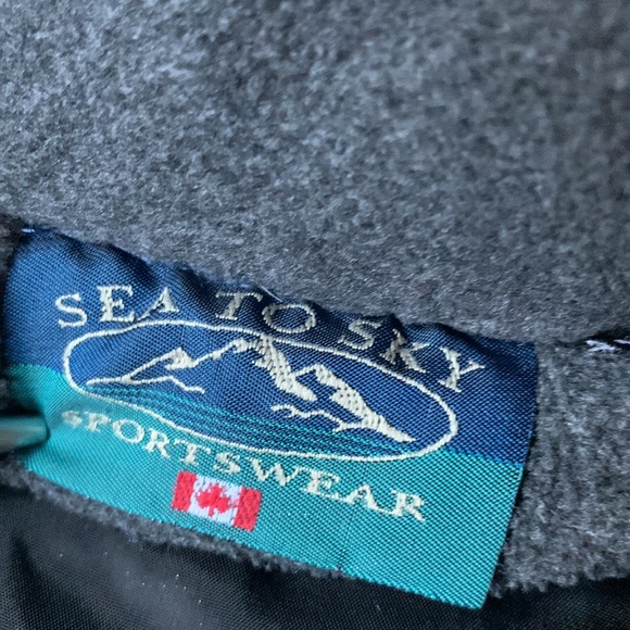 Mens BANFF NATIONAL PARK Alberta Canada Black Embroidered Full Zip Fleece Jacket - Picture 4 of 12